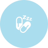 睡眠薬・安定剤に対し不安をもち自己判断で調節したり、逆に頼り過ぎて過量投与になる場合があります。 title=睡眠